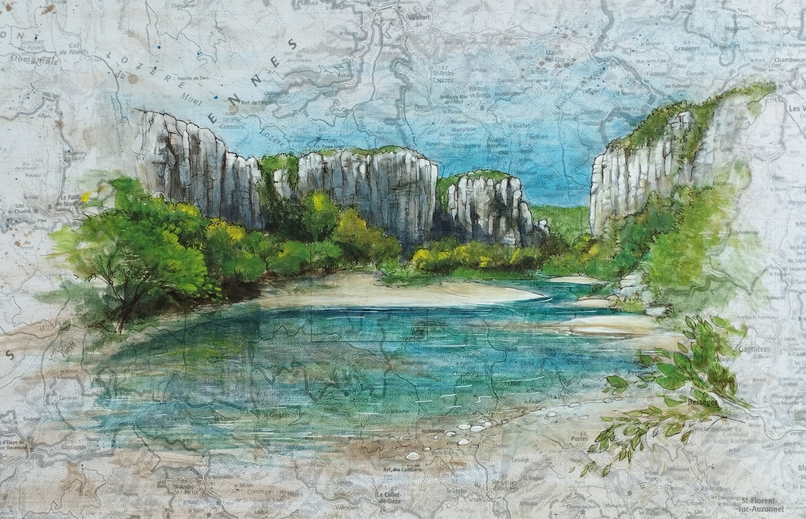 Les gorges de l ardeche 1