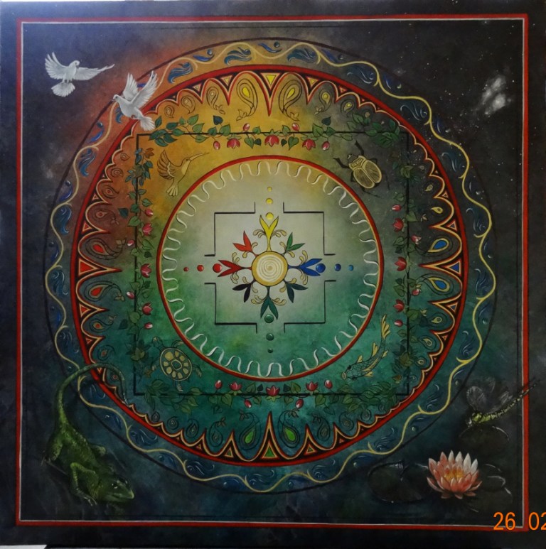 Mandala Les 4 Eléments - Privé