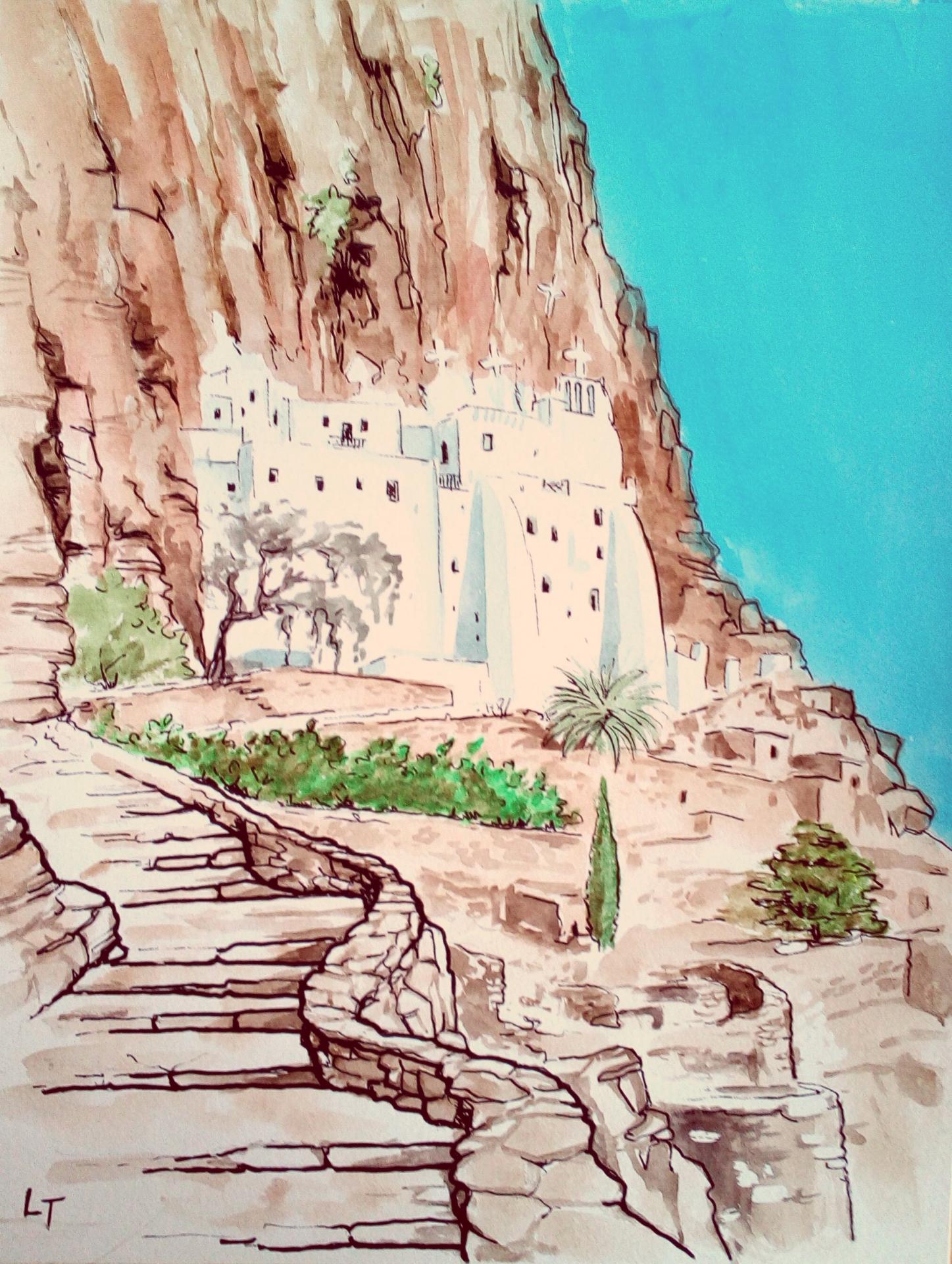 Amorgos, le monastère